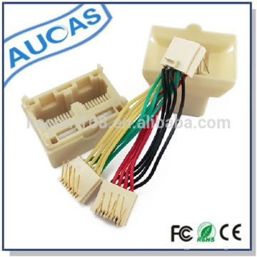 Aucas marca ABS spliter adecuado para cable de teléfono y cable de red rj45 fábrica precios